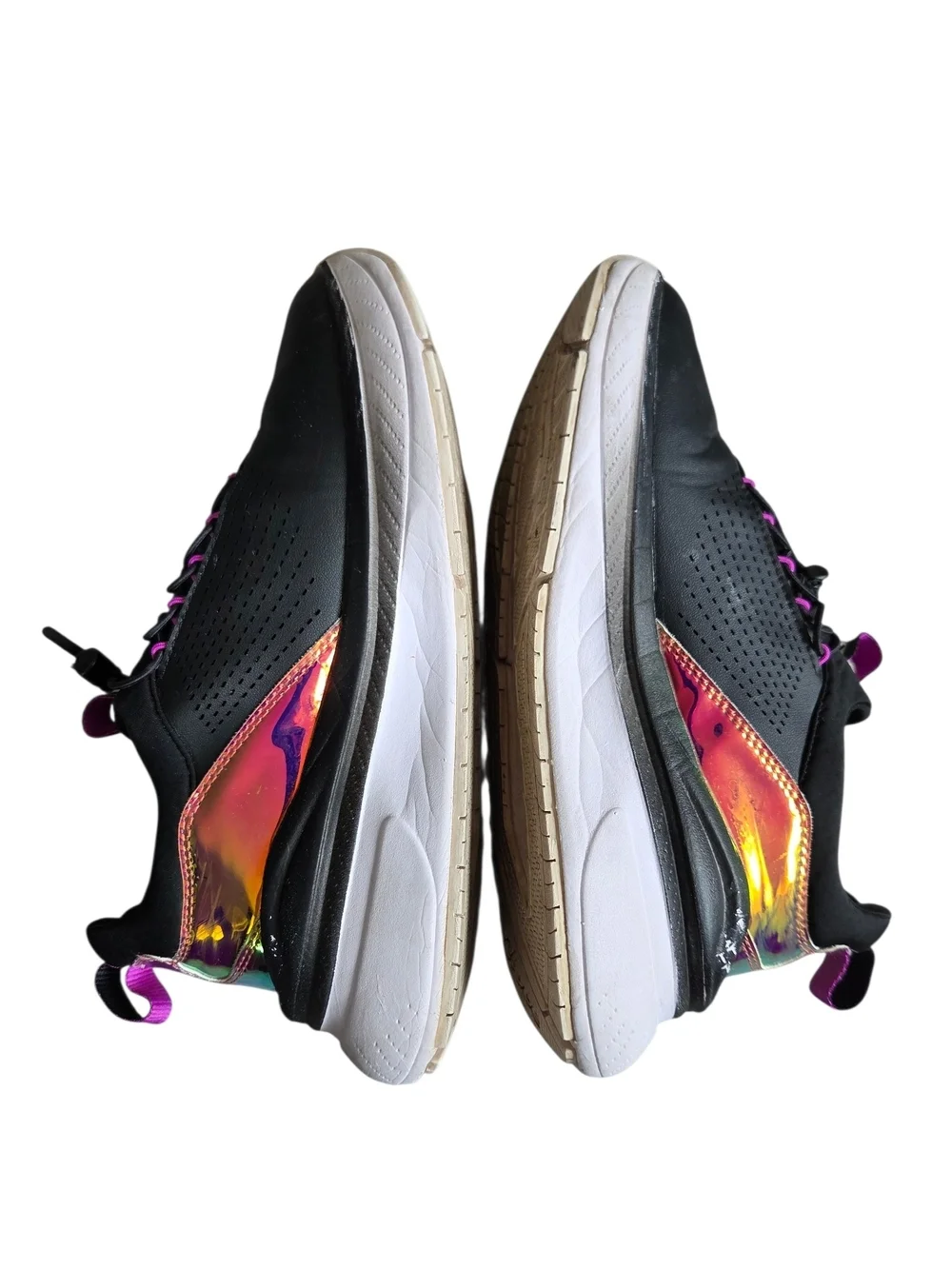 Clove Black Holographic Limited Edition Comfort Sneakers 8